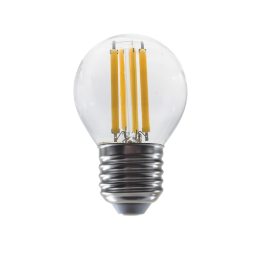 LED Λάμπα E27 Γλομπάκι G45 Filament 6W Diolamp 360° 760lm 2700K – ALIN6WW