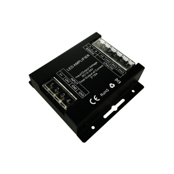 AMPLIFIER LED RGB 30A 360W/12V 720W/24V IP20 ACA – AMF2
