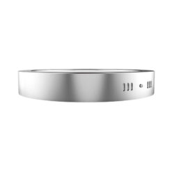 LED Πάνελ Στρογγυλό Επιφανειακό Νίκελ Ματ 18W Φυσικό 4000Κ ø225 ACA – ARCA1840RNM