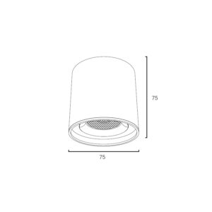 Sun Light ΦΩΤΙΣΤΙΚΑ-ΓΡΑΜΜΙΚΟ ΣΠΟΤ-ΜΑΥΡΟ ΧΡΩΜΑ-ΜΑΓΝΗΤΙΚΗΣ ΡΑΓΑΣ-48V-ARION-6C-SM