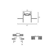 Sun Light ΜΑΓΝΗΤΙΚΗ ΡΑΓΑ-48V-ΜΑΥΡΟ ΧΡΩΜΑ-ARION-200RC
