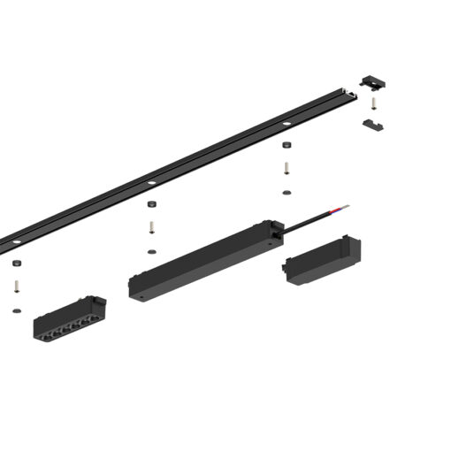 Sun Light ΜΑΓΝΗΤΙΚΗ ΡΑΓΑ-48V-ΜΑΥΡΟ ΧΡΩΜΑ-ARION-100SR
