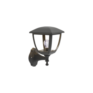 it-Lighting Avalanche 1xE27 Outdoor Wall Lamp Black D:22cmx30cm (80201214)