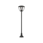 it-Lighting Avalanche 1xE27 Outdoor Pole Light Black D:120cmx18.5cm (80500114)