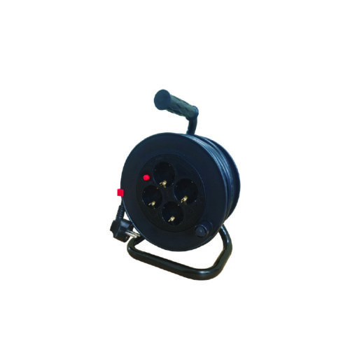 Μπαλαντέζα Καρούλι Πλαστικό Ανοιχτού Τύπου 4 Σούκο Ασφ. με Θερμική Προστασία H05RR-F 3×1.5mm2 IP44 15m ACA – BCR201515