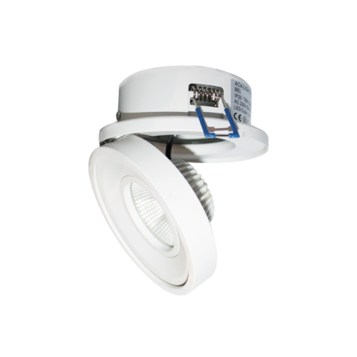 ΣΠΟΤ ΧΩΝ. ΛΕΥΚΟΜΑΤ 10W COBEPISTARLED 2.700K 700LM 0-359 0-80 ACA – BEL1027