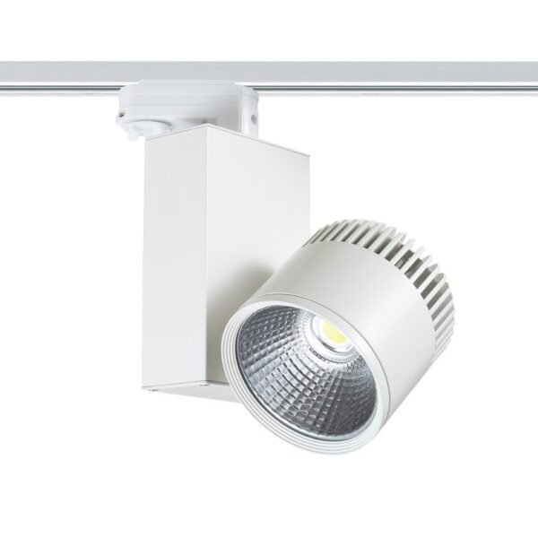 Λευκό Σποτ Ράγας 45W 3000K 4 Καλωδίων 36° 3200LM 230V Ra80 ACA – BIENAL4530W4