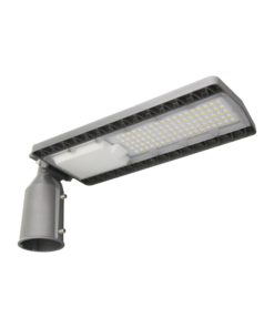 Aca Στεγανό Φωτιστικό Δρόμου με Ενσωματωμένο LED σε Γκρι Χρώμα  90W 12600LM 4000K 150Χ75˚ CLASS I 230V AC IP66 ACA – BISE9040