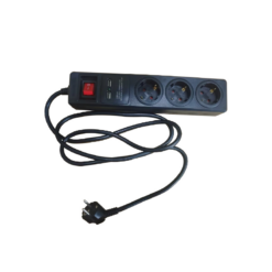 ΠΟΛΥΠΡΙΖΟ 3 ΣΟΥΚΟ ΑΣΦΑΛΕΙΑΣ ΜΕ ΔΙΑΚΟΠΤΗ+2USB 16A IP20 ΜΕ ΚΑΛΩΔΙΟ H05VV-F 3×1.5mm2 / ΚΑΘ ΜΗΚΟΥΣ 1.5m ACA – BMS20CSU315