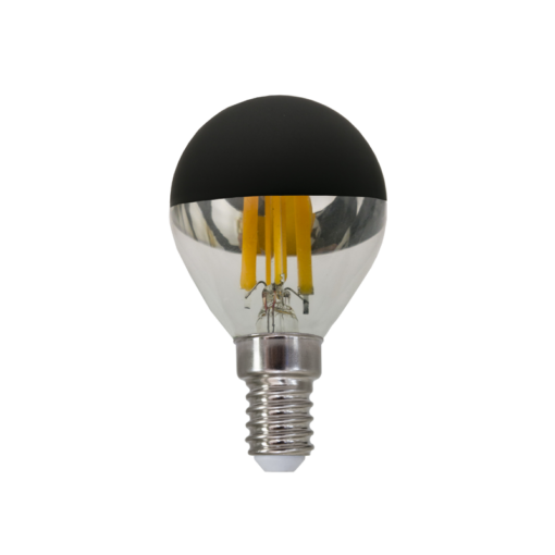 LED Λάμπα Ανεστραμμένου Καθρέπτη E14 Γλομπάκι P45 Filament 5W Dimmable Diolamp 360° 620lm 2700K – BOVA5WWDIMB