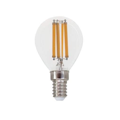 LED Λάμπα E14 Γλομπάκι P45 Filament 6W Diolamp 360° 760lm 2700K – BOVA6WW