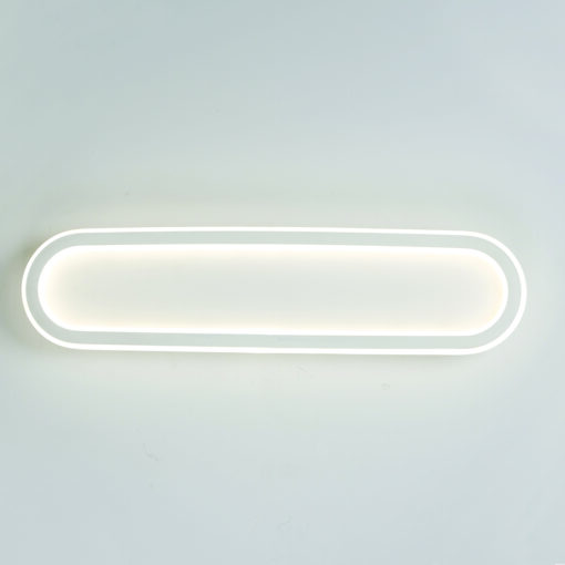 LED Φωτιστικό Οροφής LED 33W Dimmable CCT 3300lm Solo Λευκό 57X14X6CM ACA – BR20LEDC57WHDCCT