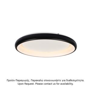 ΟΡΟΦΗΣ Φ/Σ LED 45W DIMMER CCT 3600LM ΜΑΥΡΟ ΜΕΤΑΛΛΙΚΟ D61XH8,5CM DIANA ACA – BR71LEDC61BKCCTD