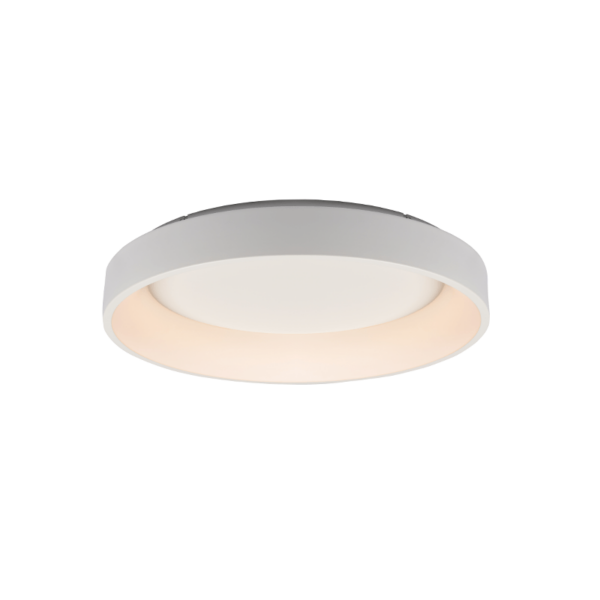 ΠΛΑΦΟΝΙΕΡΑ ΟΡΟΦΗΣ LED 80W 3000K 4100LM ΛΕΥΚΟ ΜΕΤΑΛΛΙΚΟ D78XH14CM APOLLO ACA – BR81LEDC78WH