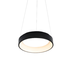ΚΡΕΜΑΣΤΟ ΦΩΤΙΣΤΙΚΟ LED 34W 3000K 1700LM ΜΑΥΡΟ ΜΕΤΑΛΛΙΚΟ D45XH120CM APOLLO ACA – BR81LEDP45BK
