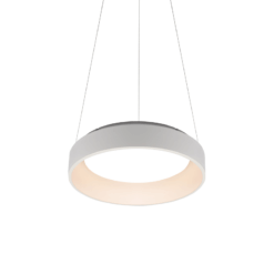 ΚΡΕΜΑΣΤΟ ΦΩΤΙΣΤΙΚΟ LED 34W 3000K 1700LM ΛΕΥΚΟ ΜΕΤΑΛΛΙΚΟ D45XH120CM APOLLO ACA – BR81LEDP45WH