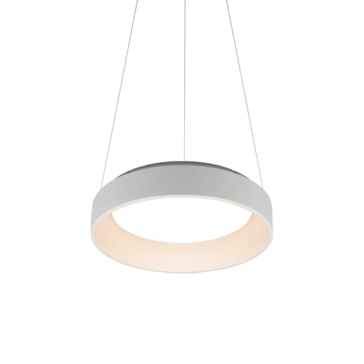 ΚΡΕΜΑΣΤΟ ΦΩΤΙΣΤΙΚΟ LED 34W 3000K 1700LM ΛΕΥΚΟ ΜΕΤΑΛΛΙΚΟ D45XH120CM APOLLO ACA – BR81LEDP45WH