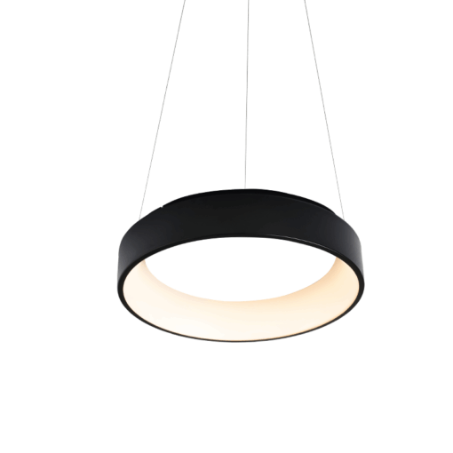 ΚΡΕΜΑΣΤΟ ΦΩΤΙΣΤΙΚΟ LED 48W 3000K 2630LM ΜΑΥΡΟ ΜΕΤΑΛΛΙΚΟ D60XH120CM APOLLO ACA – BR81LEDP60BK