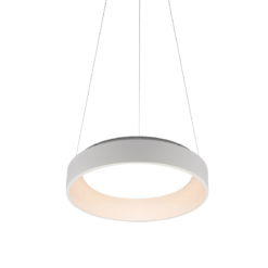 ΚΡΕΜΑΣΤΟ ΦΩΤΙΣΤΙΚΟ LED 48W 3000K 2630LM ΛΕΥΚΟ ΜΕΤΑΛΛΙΚΟ D60XH120CM APOLLO ACA – BR81LEDP60WH
