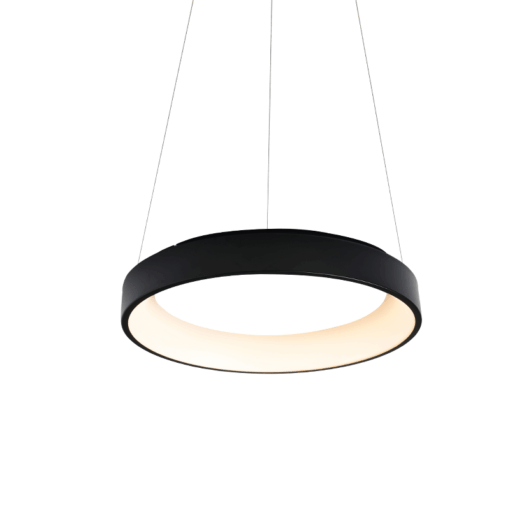 ΚΡΕΜΑΣΤΟ ΦΩΤΙΣΤΙΚΟ LED 80W 3000K 4100LM ΜΑΥΡΟ ΜΕΤΑΛΛΙΚΟ D78XH120CM APOLLO ACA – BR81LEDP78BK
