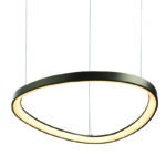 Κρεμαστό Φωτιστικό LED 44W CCT 4670lm Harmony Μαύρο Αλουμίνιο D60cm ACA – BR97LEDP60BKCCT