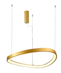 ΚΡΕΜΑΣΤΟ Φ/Σ LED 44W CCT 4670LM HARMONY ΧΡΥΣΟ ΑΛΟΥΜΙΝΙΟ IP20 D60XH120CM ACA – BR97LEDP60GDCCT