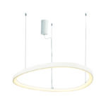 ΚΡΕΜΑΣΤΟ ΦΩΤΙΣΤΙΚΟ LED 54W 3000K 4000LM HARMONY ΛΕΥΚΟ ΑΛΟΥΜΙΝΙΟ IP20 D60XH120CM ACA – BR97LEDP60WH