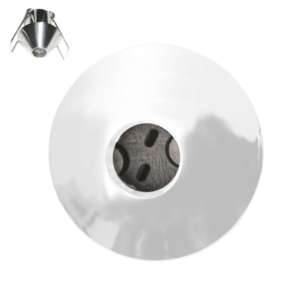 Βάση Σποτ G4 Χωνευτή Στρογγυλή Λευκή Κώνος ACA- BS3153AW