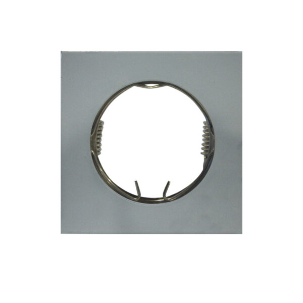 Μίνι Βάση Σπότ Τετράγωνη 1xMR11 Γκρι ACA – BS3154EGMR11