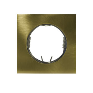 Μίνι Βάση Σπότ Τετράγωνη 1xMR11 Χρυσό Ματ ACA – BS3154GMMR11