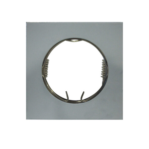 Τετράγωνο Χωνευτό Σποτ Αλουμινίου GU10 MR16 Γκρι ACA – BS3159EGMR16