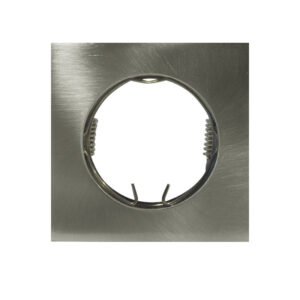 Τετράγωνο Χωνευτό Σποτ Αλουμινίου GU10 MR16 Νίκελ Ματ ACA – BS3159NMMR16