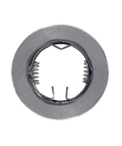 Βάση Σποτ MR11 Χωνευτή Στρογγυλή Σταθερή Ασημί Αλουμίνιο ACA – BS3161CP