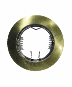 Βάση Σποτ MR11 Χωνευτή Στρογγυλή Σταθερή Μπρονζέ Αλουμίνιο ACA – BS3161GAB