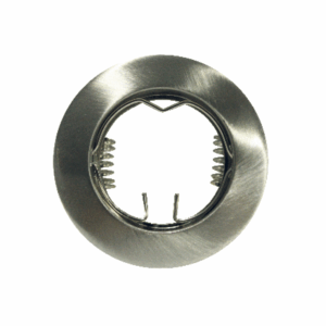 Βάση Σποτ MR11 Χωνευτή Στρογγυλή Σταθερή Νίκελ Ματ Αλουμίνιο ACA – BS3161NM