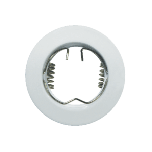 Βάση Σποτ MR11 Χωνευτή Στρογγυλή Σταθερή Λευκό Αλουμίνιο ACA – BS3161W