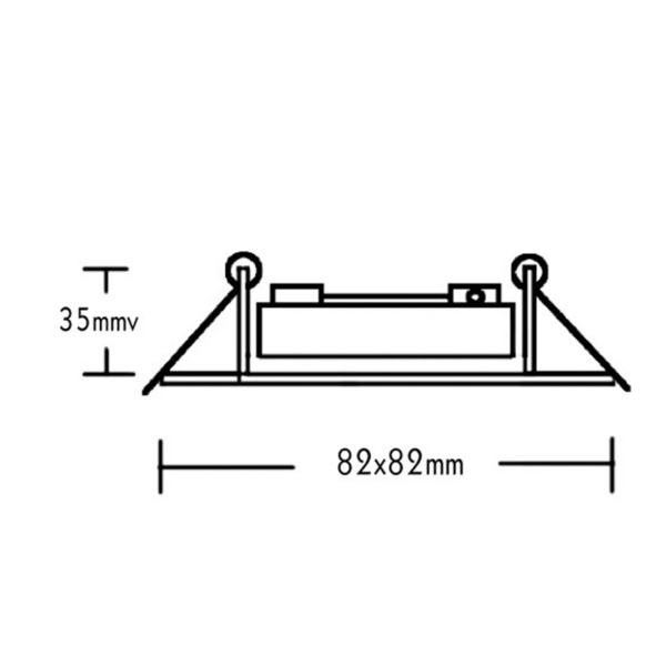 ΣΠΟΤ MR16 ΤΕΤ/ΝΟ ΛΕΥΚΟ ACA – BS3167W