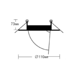 ΣΠΟΤ Νο3371 ΝΙΚΕΛ ΜΑΤ MR16 ACA – BS3371NM