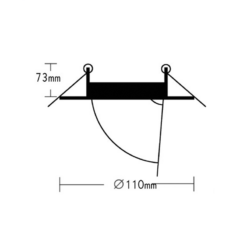 ΣΠΟΤ Νο3371 ΝΙΚΕΛ ΜΑΤ MR16 ACA – BS3371NM