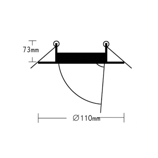 ΣΠΟΤ Νο3371 ΝΙΚΕΛ ΜΑΤ MR16 ACA – BS3371NM