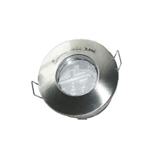 Βάση Σπότ Αδιάβροχη IP45 Νίκελ Ματ 1xGU10 MR16 ACA – BS3404NM