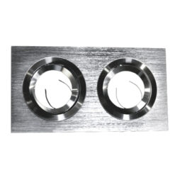 ΣΠΟΤ GU10 ΔΙΠΛΟ ΑΛΟΥΜΙΝΙΟΥ 172Χ92Χ20mm ACA – BS3602N
