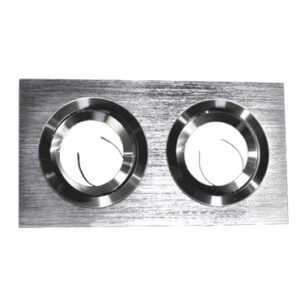 ΣΠΟΤ GU10 ΔΙΠΛΟ ΑΛΟΥΜΙΝΙΟΥ 172Χ92Χ20mm ACA – BS3602N