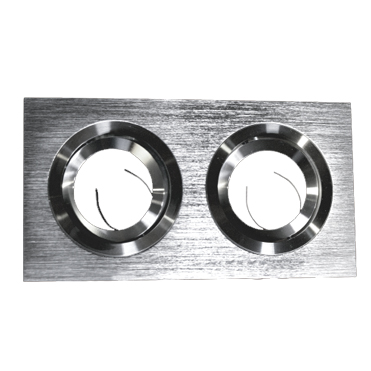 ΣΠΟΤ GU10 ΔΙΠΛΟ ΑΛΟΥΜΙΝΙΟΥ 172Χ92Χ20mm ACA – BS3602N