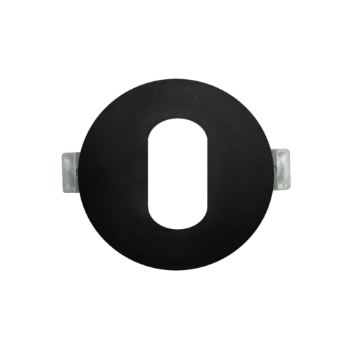 Βάση Σποτ GU10 – MR16 Χωνευτή Στρογγυλή Μαύρο ACA-BS618B