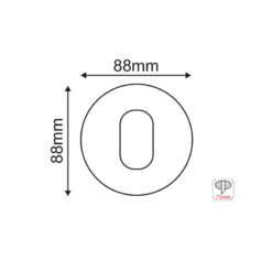 Βάση Σποτ GU10 – MR16 Χωνευτή Στρογγυλή Λευκή ACA-BS618W