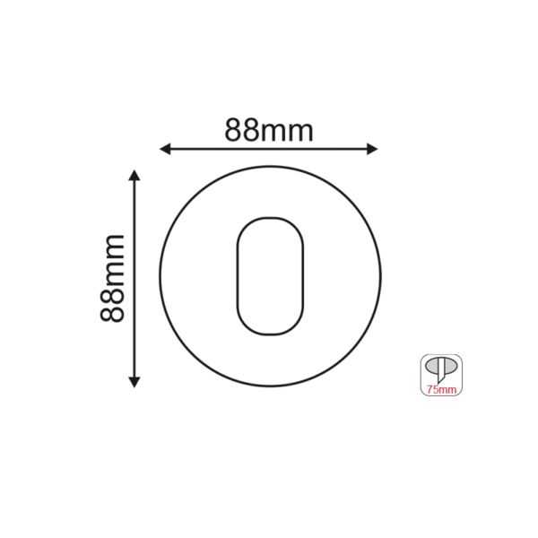 Βάση Σποτ GU10 – MR16 Χωνευτή Στρογγυλή Λευκή ACA-BS618W