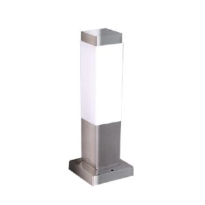 Φωτιστικό Δαπέδου 1xΕ27 Κολωνάκι Κήπου 30cm Ανοξείδωτο Ατσάλι Inox IP45 ACA – BT1003BH030