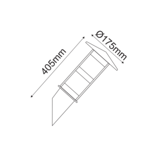 # ΕΞΩΤΕΡ.ΤΟΙΧΟΥ ΑΝΟΞΕΙΔ.ΜΕΓΑΛΟ ΚΑΠΕΛΟ+SENSOR ACA – BT1008SENSOR
