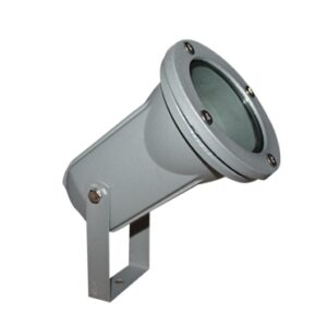 Φωτιστικό Σποτ Τοίχου/Καρφί Κήπου Γκρι 1xGU10 Αλουμινίου ACA – BT9014G